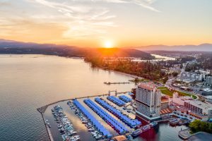 Coeur d'Alene Resort - Sunset